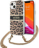 cover-guess-iphone-13-mini-leopard-con-catena-gold