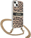 cover-guess-iphone-13-mini-leopard-con-catena-gold