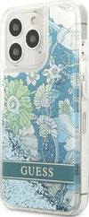 cover-guess-iphone-13-pro-flower-liquid-glitter