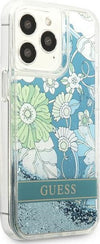 cover-guess-iphone-13-pro-flower-liquid-glitter