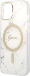 cover-guess-iphone-14-plus-con-caricabatterie-magsafe-effetto-marmo-white