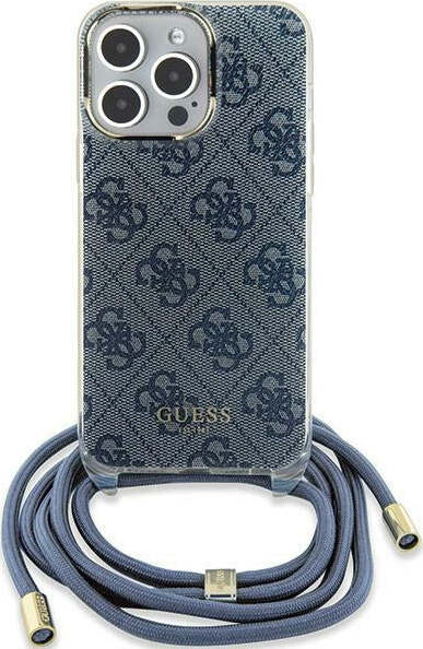 cover-guess-iphone-15/14/13-blu-con-laccio-da-collo