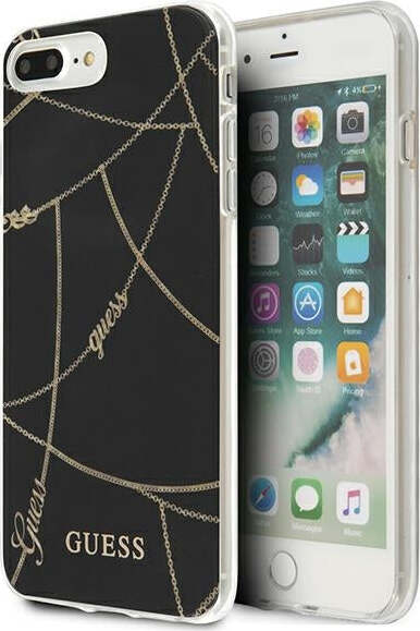 cover-guess-iphone-6-/-7-/-8-plus-catena-nero-oro