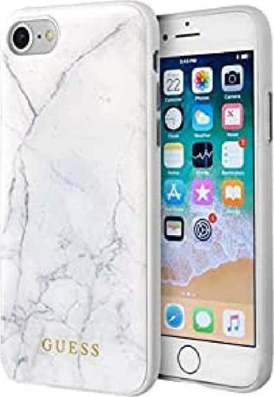 cover-guess-iphone-6/7/8/-se-2020-effetto-marmo-bianco