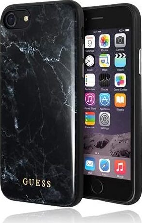 cover-guess-iphone-6/7/8/-se-2020-effetto-marmo-black
