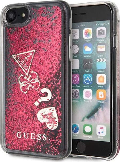 cover-guess-iphone-6/7/8/-se-2020-glitter-hearts-red