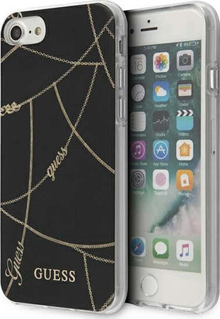 cover-guess-iphone-6/7/8/-se-2020-nera-e-oro