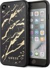 cover-guess-iphone-6/7/8/-se-2020-nera-e-vena-d'-oro