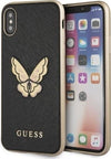 cover-guess-iphone-x-/-xs-case-black-butterfly