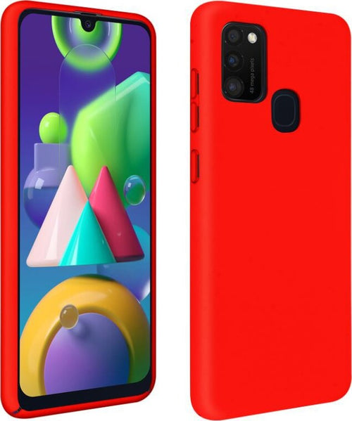 cover-in-silicone-per-samsung-m21-rossa