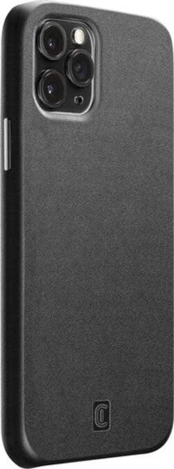 cover-iphone-12-pro-max-effetto-pelle-e-tasti-in-allumino-satinato-nera