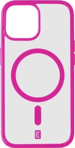 cover-iphone-15-plus-magsafe-trasparente-con-bordi-fucsia