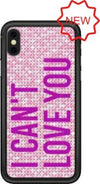 cover-iphone-6s-/-7-/8-/-se-2020-paillette-sequins-quote---i-can't-love-you