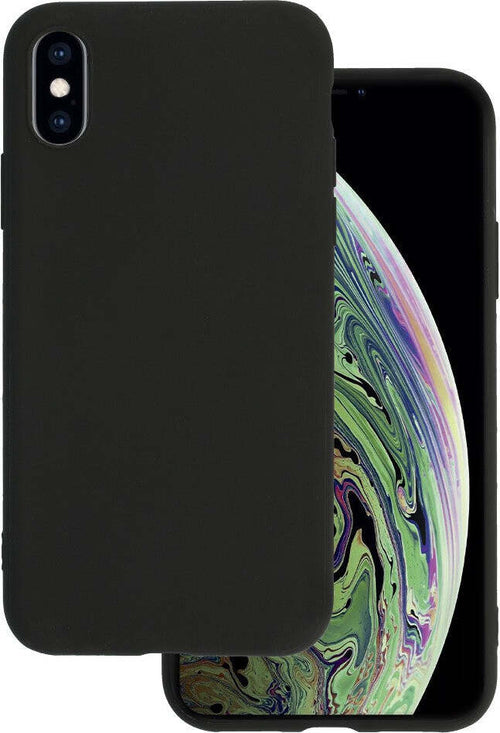 cover-iphone-x-/-xs-silicone-nera