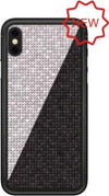 cover-iphone-xr-paillette-sequins---silver/black