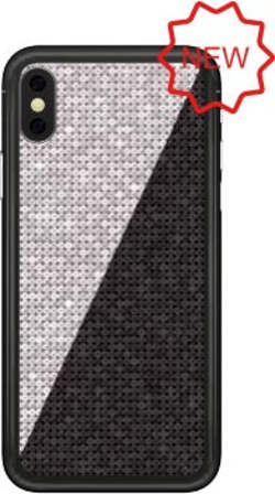 cover-iphone-xs-max-pallettes-sequins---silver/black
