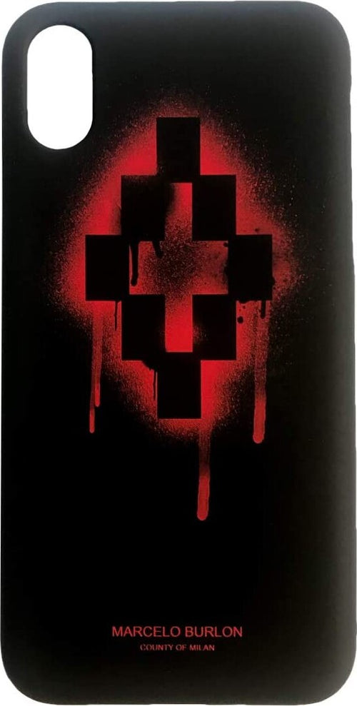 cover-marcelo-burlon-iphone-x/-xs-redcross