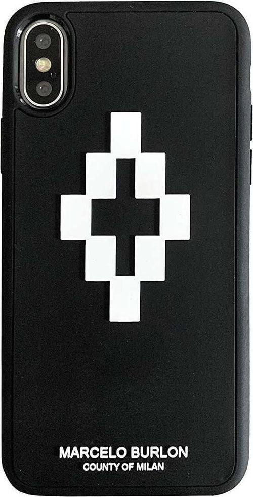 cover-marcelo-burlon-iphone-x/xs-3d-cross