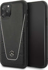 cover-mercedes-iphone-11-pro-vera-pelle-nera