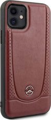 cover-mercedes-iphone-11-vera-pelle--rossa