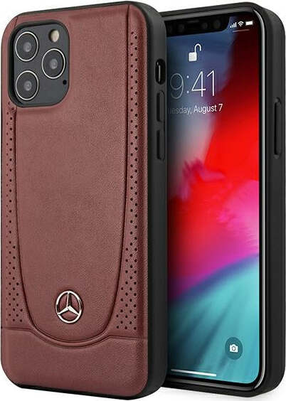 cover-mercedes-iphone-12/-12-pro-vera-pelle-rossa