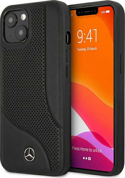 cover-mercedes-iphone-13-mini-nera-vera-pelle