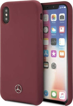 cover-mercedes-iphone-x/-xssilicone-rosso