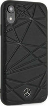 cover-mercedes-iphone-xr-vera-pelle-nera