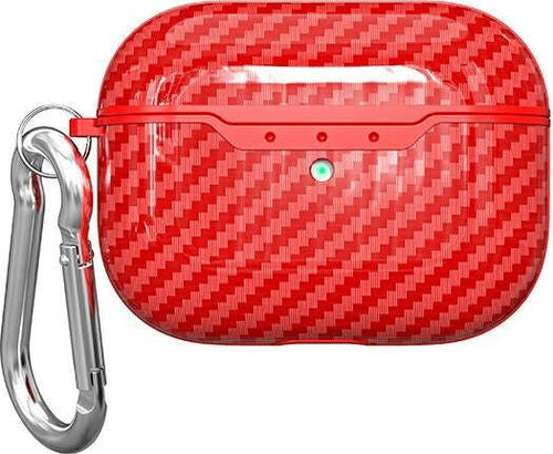 cover-per-airpods-pro-2-effetto-carbonio-rossa
