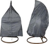 Cover per poltrona sospesa con chiusura lampo per giardino e veranda Giardino e giardinaggio/Arredamento da giardino e accessori/Dondoli coperti Decor Space - Altamura, Commerciovirtuoso.it