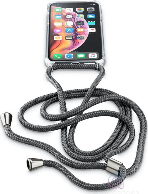 cover-trasparente-iphone-xr-con-laccio-da-colo-regolabile-nera