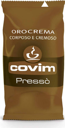 Covim 100 Capsule Orocrema Covim Caffè in Capsule Compatibili Nespresso Miscela Orocrema Confezione 100 Pz Alimentari e cura della casa/Caffè tè e bevande/Caffè/Cialde e capsule di caffè Franco Pausa Caffè - Albano Laziale, Commerciovirtuoso.it