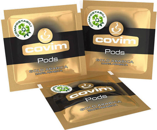 Covim 50x Cialde Grandi Gold Arabica Covim Caffè in Cialde Confezione Da 50 Pz Alimentari e cura della casa/Caffè tè e bevande/Caffè/Cialde e capsule di caffè Franco Pausa Caffè - Albano Laziale, Commerciovirtuoso.it
