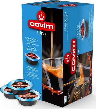 Covim 96 Capsule Caffè Decaffeinato Miscela Dek Caffè in Capsule Covim Ora Compatibili Lavazza a Modo Mio 2 Confezioni Da 48 Pezzi Alimentari e cura della casa/Caffè tè e bevande/Caffè/Cialde e capsule di caffè Franco Pausa Caffè - Albano Laziale, Commerciovirtuoso.it