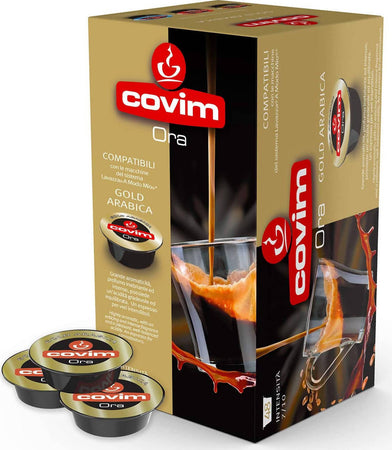 Covim 96 Capsule Caffè Miscela Gold Arabica Compatibili Con Lavazza a Modo Mio Covim Caffè 2 Confezioni Da 48 Pz Alimentari e cura della casa/Caffè tè e bevande/Caffè/Cialde e capsule di caffè Franco Pausa Caffè - Albano Laziale, Commerciovirtuoso.it