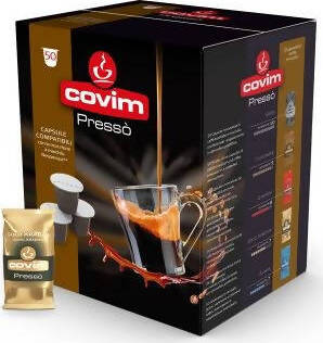 50 capsule Gold Arabica Covim Caffè in Capsule Pressò capsule compatibili Nespresso miscela Gold Arabica confezione da 50 pz capsule caffè Non solo alimenti - Albano Laziale, Commerciovirtuoso.it