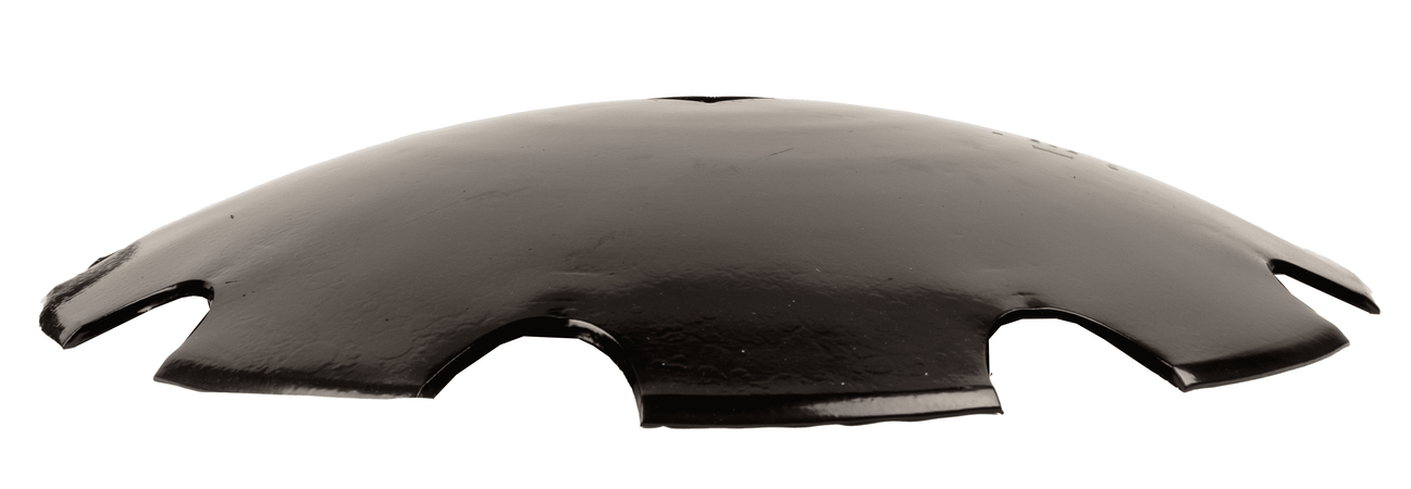 Disco frangizolle dentato con ø 610mm spessore 5mm e foro quadrato di 41mm