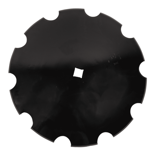 Disco frangizolle dentato Ø 610mm sp. 6mm con foro quadrato da 33mm