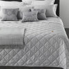 Trapuntino Matrimoniale Trussardi Seam Line 270x260 cm Raso di Cotone