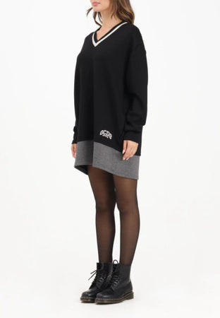 GCDS Abito LOGO LOUNGE PIQUET MINI DRESS da donna