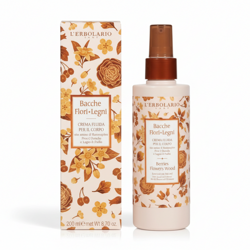 Crema Fluida per il Corpo Bacche Fiori Legni