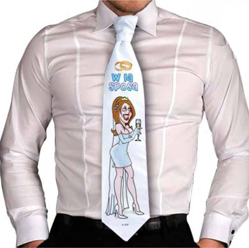 Cravatta Dello Sposo da tagliare per festa addio al Celibato e Matrimonio Per Taglio della cravatta Salute e cura della persona/Erotismo e contraccezione/Sex toys/Gadget per addio al nubilato e al celibato Kondorama - Martinsicuro, Commerciovirtuoso.it