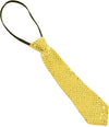 Cravatta-Paillettes-Giallo-Teatro-Paillette-Raso-Cravattino-Frack-Festa-Ballo