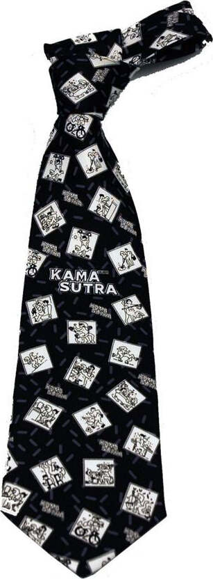 Cravatta Sexy Kamasutra Addio Celibato Nubilato Matrimonio Sposi Adulti idea regalo addio al Celibato Salute e cura della persona/Erotismo e contraccezione/Sex toys/Gadget per addio al nubilato e al celibato Kondorama - Martinsicuro, Commerciovirtuoso.it