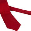 Cravatta uomo Bergamotto - Tinta unita - rossa