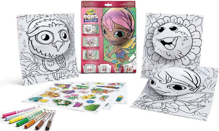 Crayola-Set-Attività-Pops-Personaggi-Incantati-Crayola-(Distr.-Binney-&-Smith)