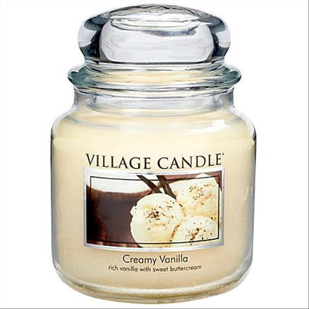 Candele profumate "Village Candle" profumatore per ambienti 16 once, Giara in vetro 450 gr