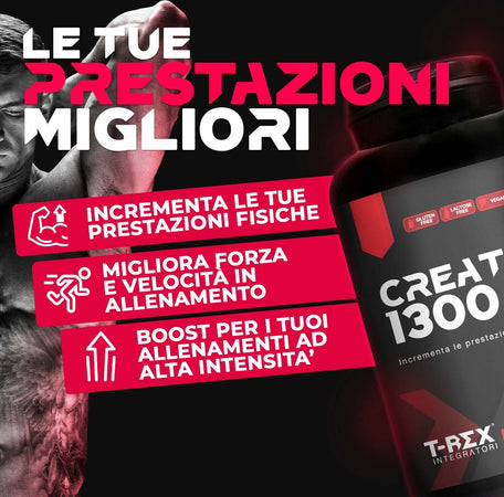 Creatina-Micronizzata-Monoidrato-100-compresse-da-1,5-gr-T-Rex