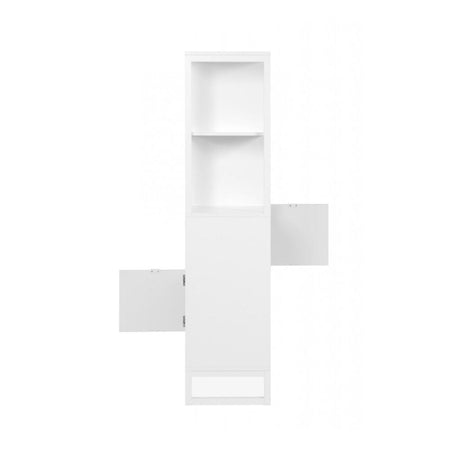 Credenza a giorno Sumatra20A bianca bifacciale