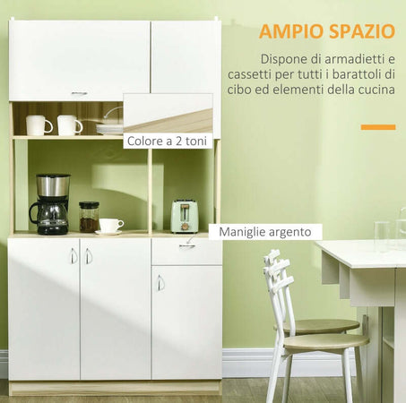 credenza-alta-cucina-Mobile-Buffet-a-4-Porte-con-3-Armadietti,-Cassetto-e-Piano-d'Appoggio-in-legno,-102x48x180-cm-F835-606A